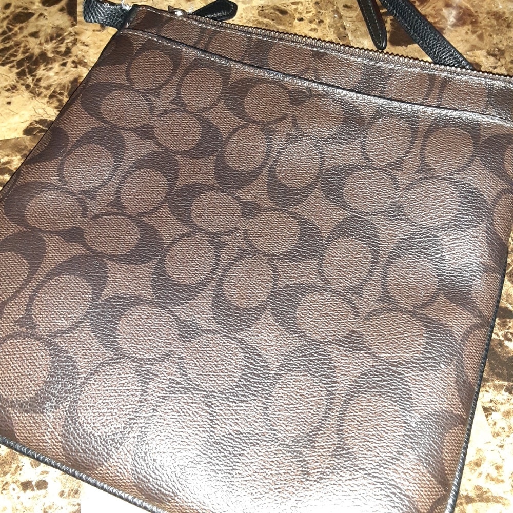 Brown Coach Crossbody